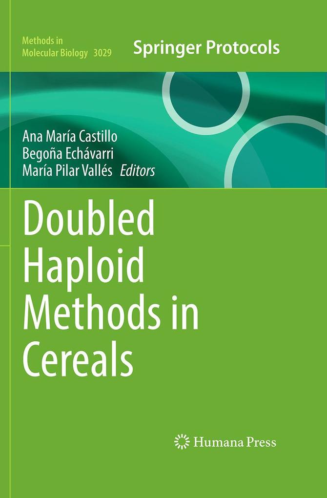 Produktbild: Doubled Haploid Methods in Cereals