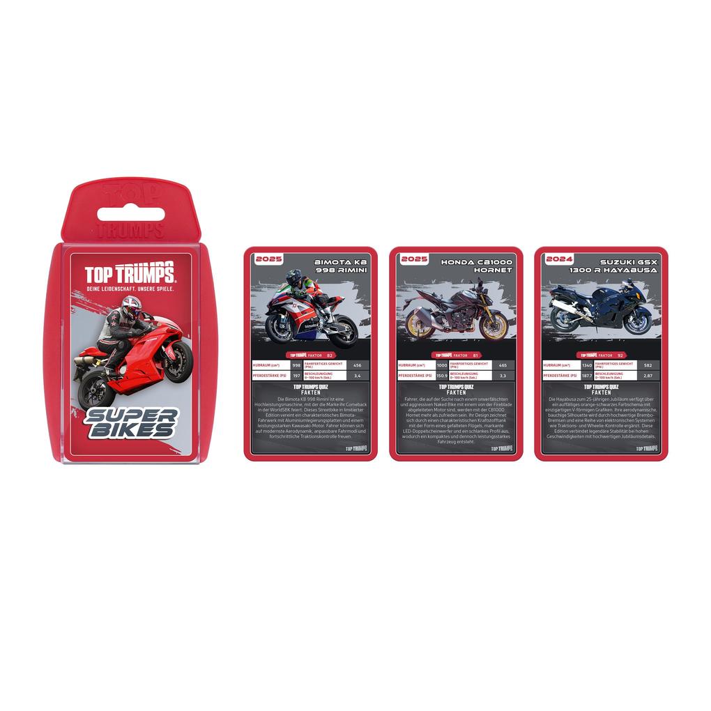 Weitere Ansicht: Top Trumps Super Bikes