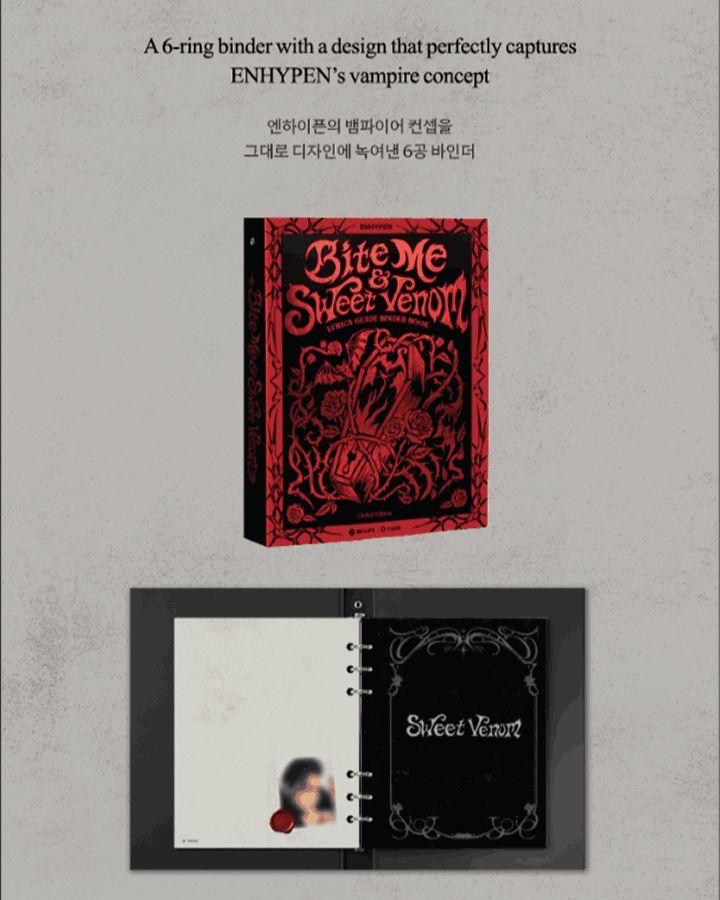 Weitere Ansicht: ENHYPEN Lyrics Guide Binder Book