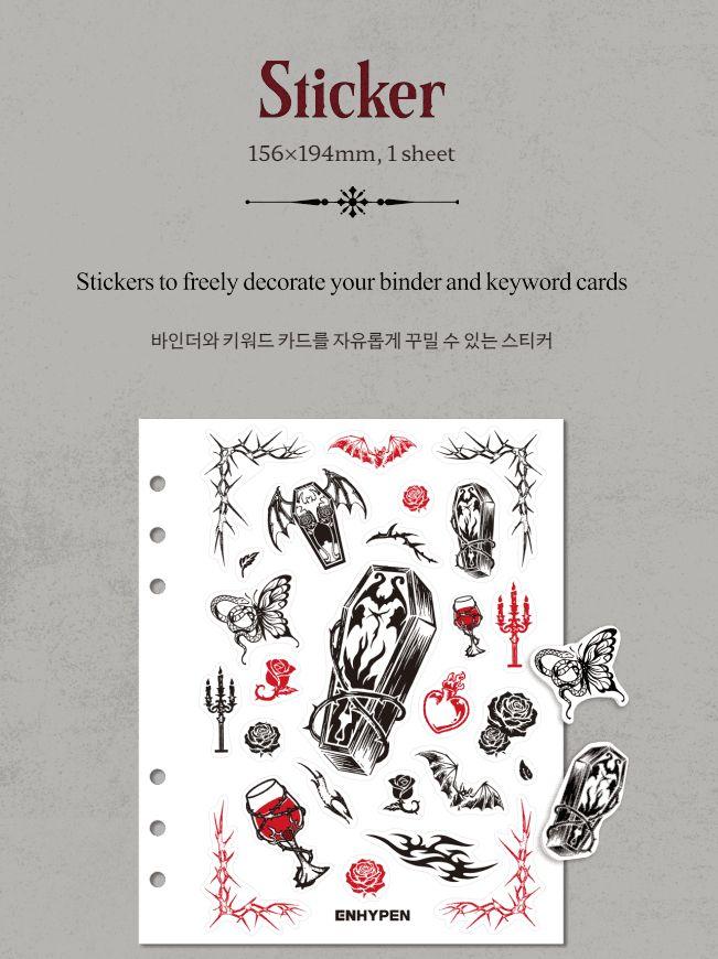 Weitere Ansicht: ENHYPEN Lyrics Guide Binder Book