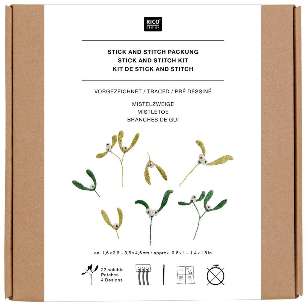 Weitere Ansicht: Stick & Stitch Packung, Mistelzweige