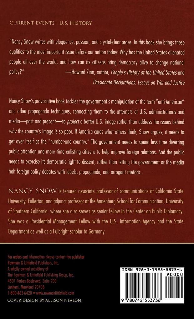 Weitere Ansicht: Arrogance of American Power | Nancy Snow