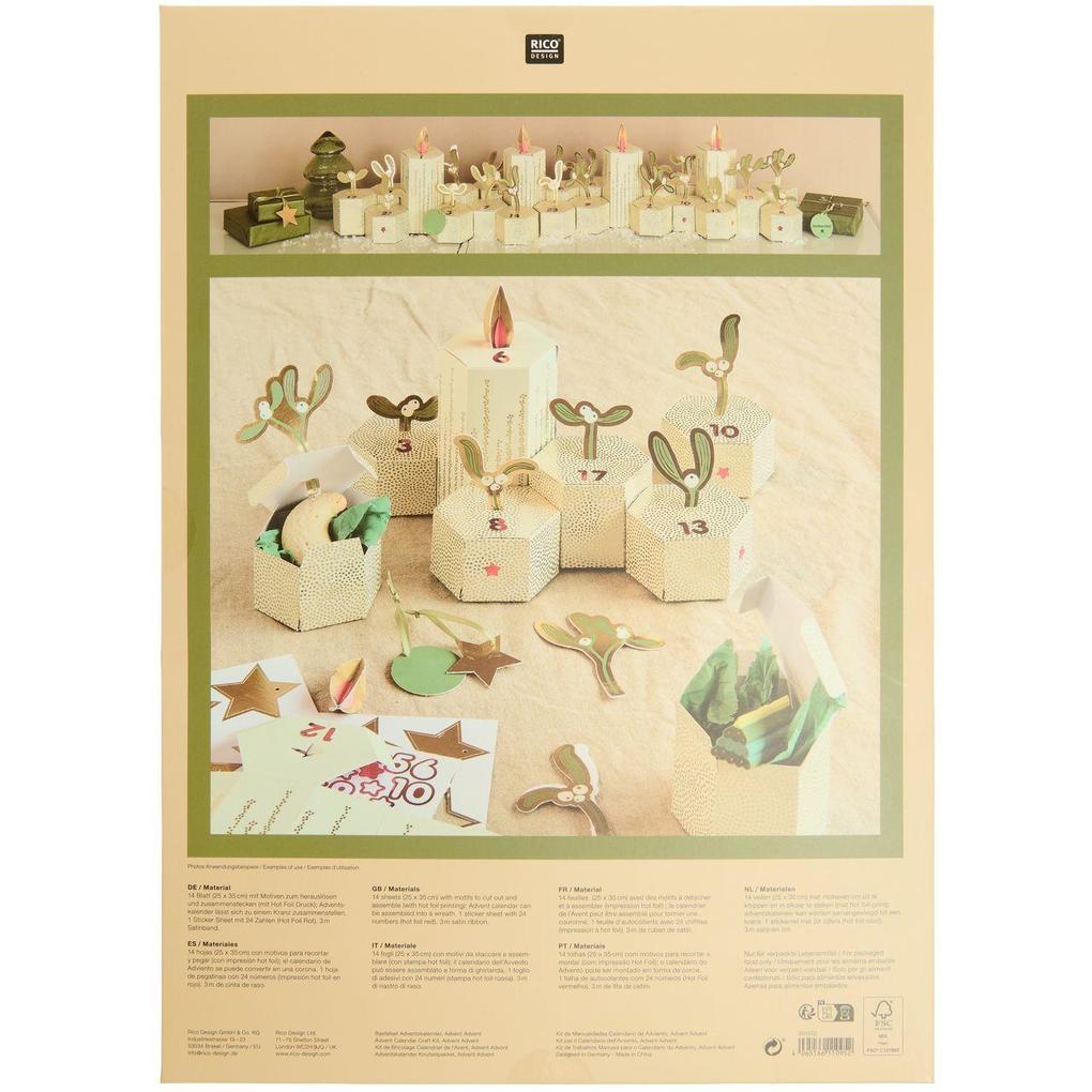Weitere Ansicht: Adventskalender Bastelset , Mistelzweige FSC Mix