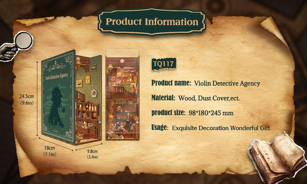 Weitere Ansicht: Booknook Violin Detective Agency