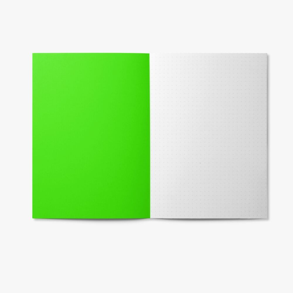 Weitere Ansicht: Heft A5 Stripes neon