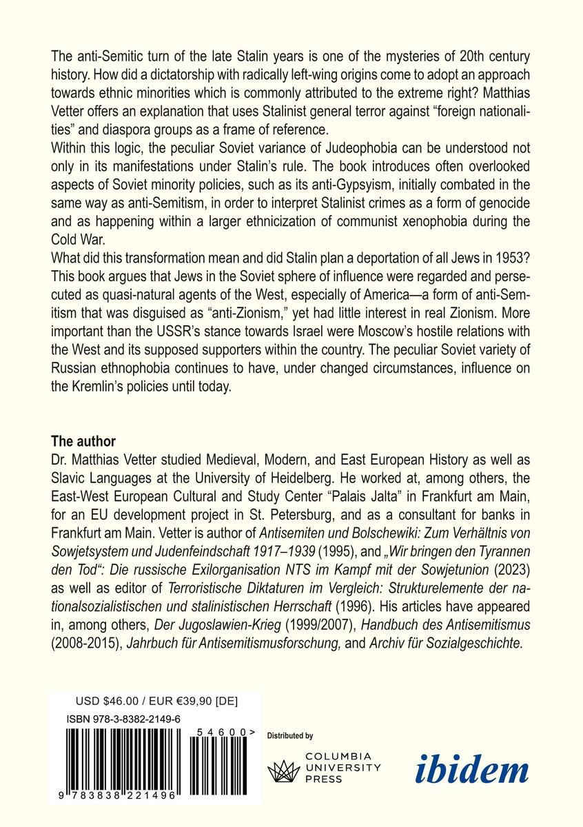 Weitere Ansicht: From Ethnophobia to Anti-Semitism | Matthias Vetter
