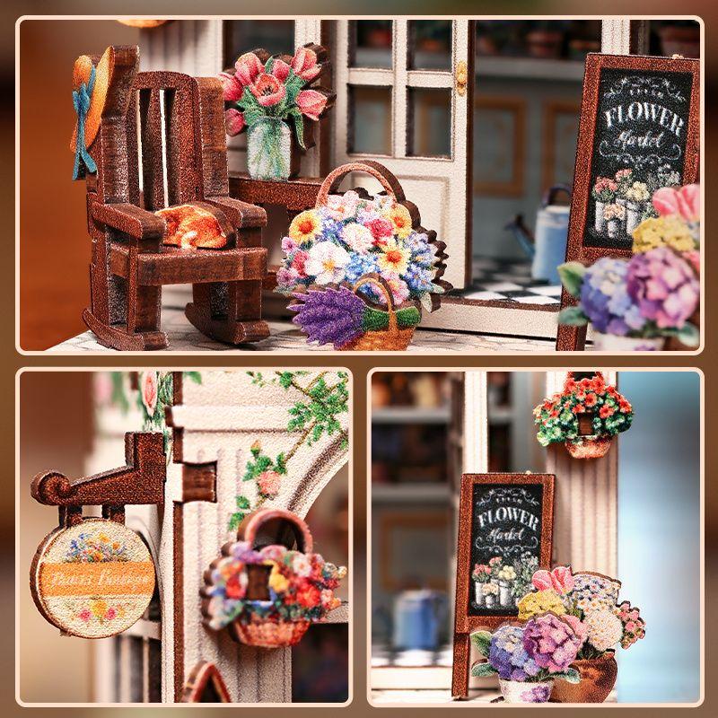 Weitere Ansicht: Mini-Booknook Flower Boutique