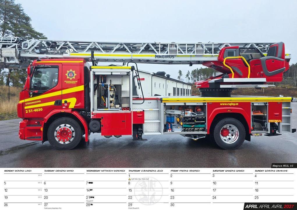 Weitere Ansicht: Feuerwehr Kalender 2027