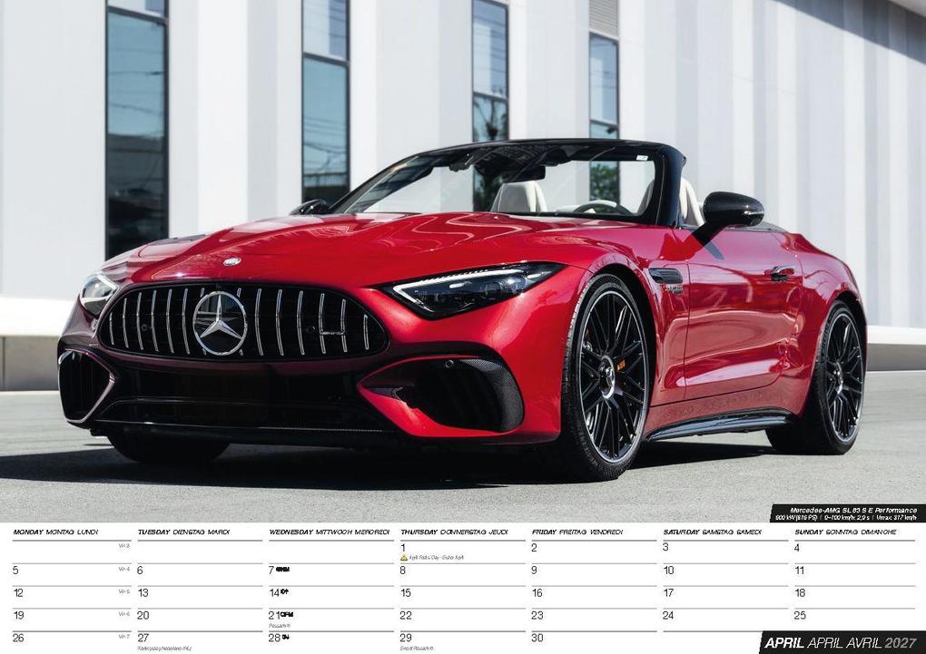 Weitere Ansicht: Sports Cars 2027 - Sportwagen - Autos Kalender - Der ultimative Autokalender im DIN A3 Grossformat