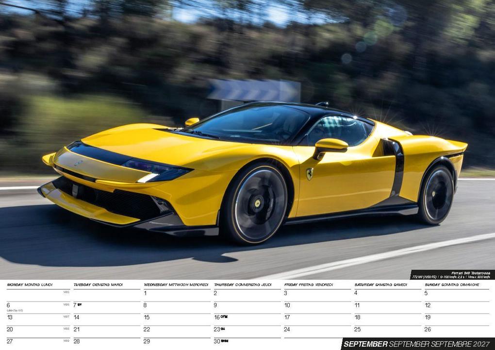 Weitere Ansicht: Sports Cars 2027 - Sportwagen - Autos Kalender - Der ultimative Autokalender im DIN A3 Grossformat