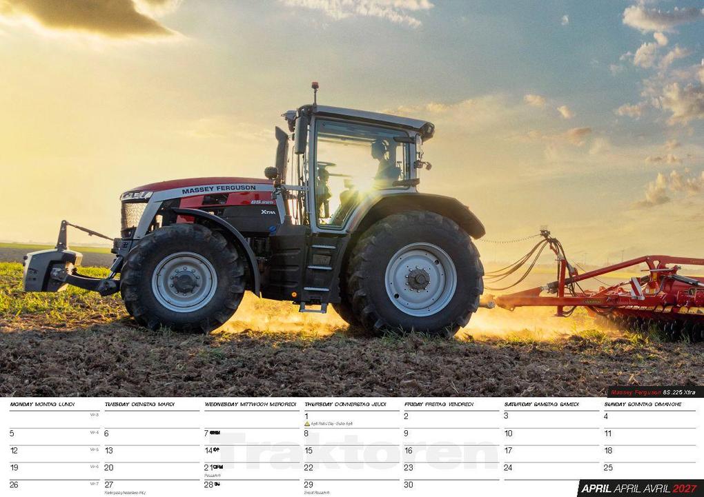 Weitere Ansicht: Traktoren Kalender 2027