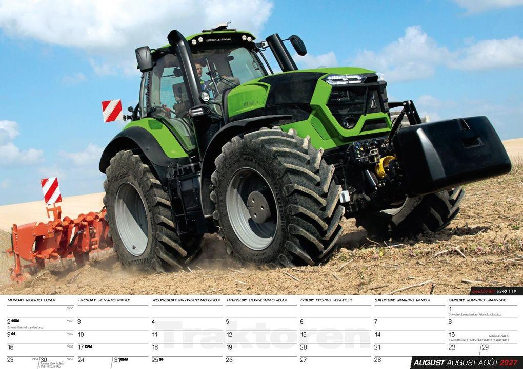 Weitere Ansicht: Traktoren Kalender 2027
