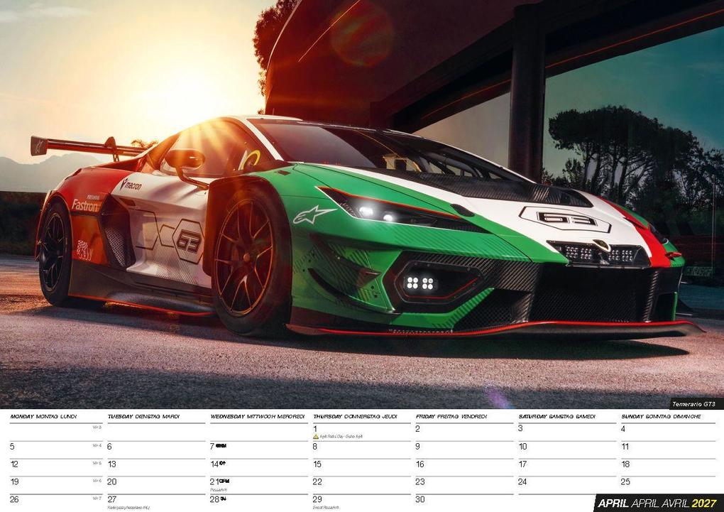 Weitere Ansicht: Lamborghini Kalender 2027