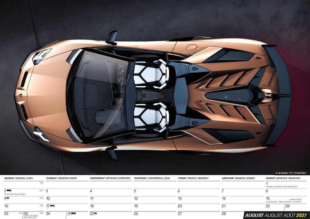 Weitere Ansicht: Lamborghini Kalender 2027