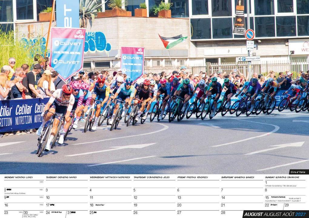 Weitere Ansicht: Radsport Kalender 2027 | Tadej Pogacar, Jonas Vingegaard, Oscar Onley