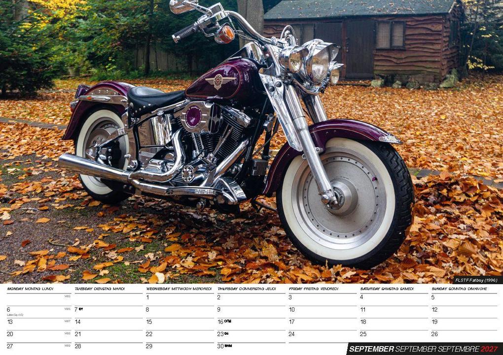 Weitere Ansicht: Harleys 2027 - Der Harley Davidson Kalender