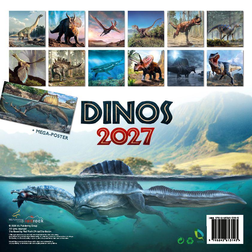 Weitere Ansicht: Dinos 2027 - Der Dinosaurier Kalender