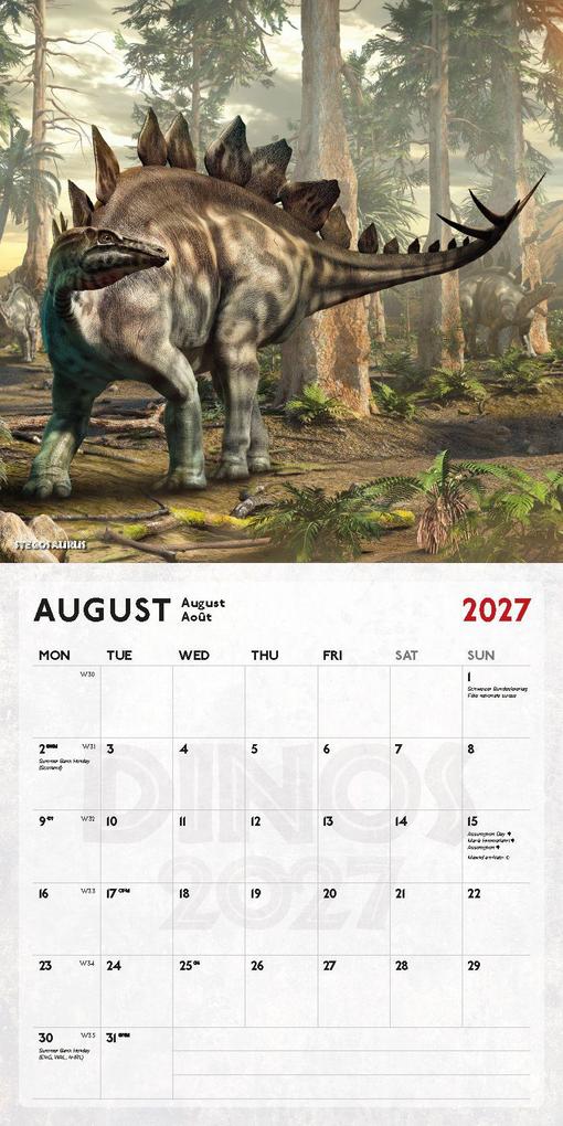 Weitere Ansicht: Dinos 2027 - Der Dinosaurier Kalender