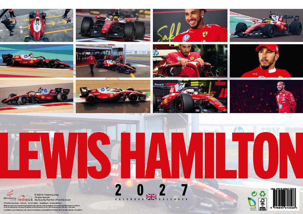 Weitere Ansicht: Lewis Hamilton Kalender 2027 | Lewis Hamilton