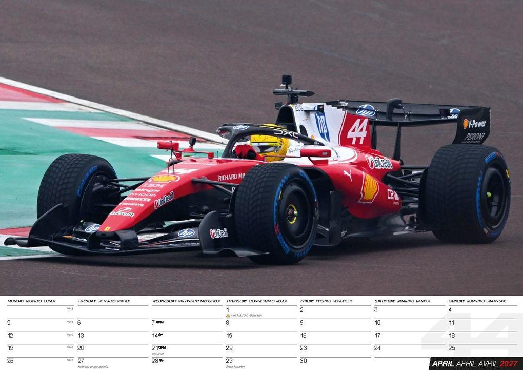 Weitere Ansicht: Lewis Hamilton Kalender 2027 | Lewis Hamilton