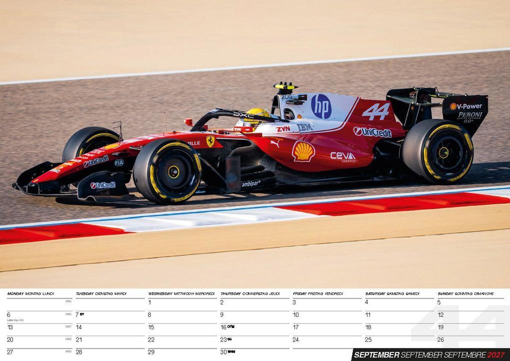 Weitere Ansicht: Lewis Hamilton Kalender 2027 | Lewis Hamilton
