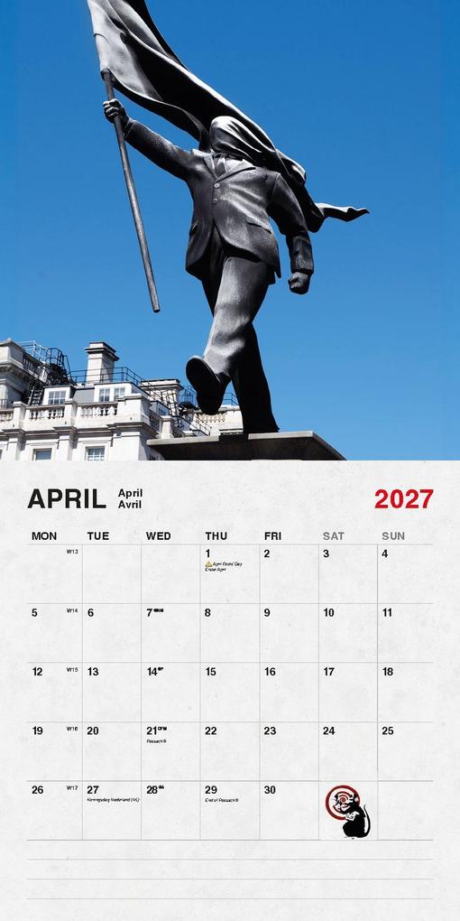 Weitere Ansicht: Banksy Kalender 2027 | Robin Banksy