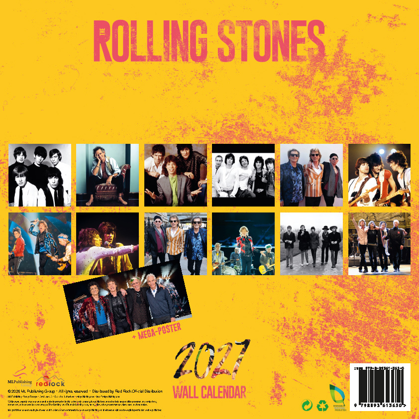 Weitere Ansicht: The Rolling Stones Kalender 2027
