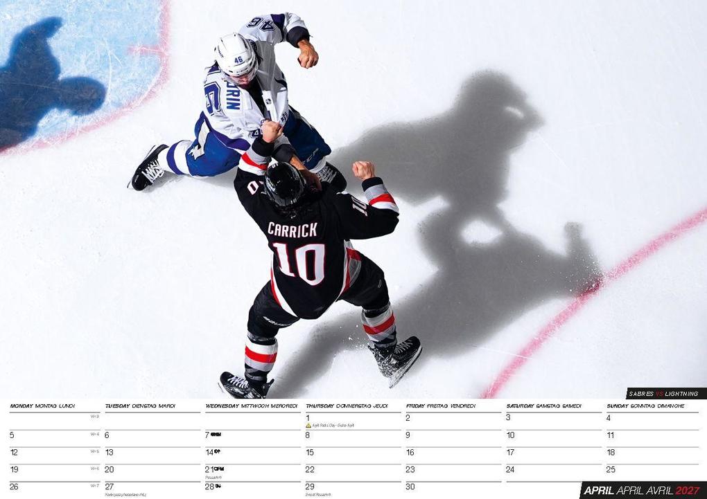 Weitere Ansicht: Hockey Stars: NHL Eishockey Kalender 2027 | Connor McDavid, Leon Draisaitl
