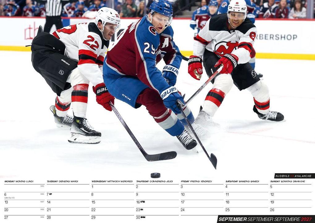 Weitere Ansicht: Hockey Stars: NHL Eishockey Kalender 2027 | Connor McDavid, Leon Draisaitl