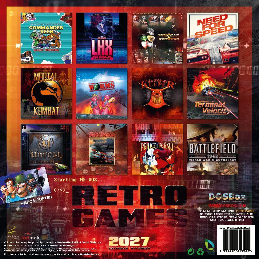Weitere Ansicht: Retro Games 2027 - Der Gaming Kalender