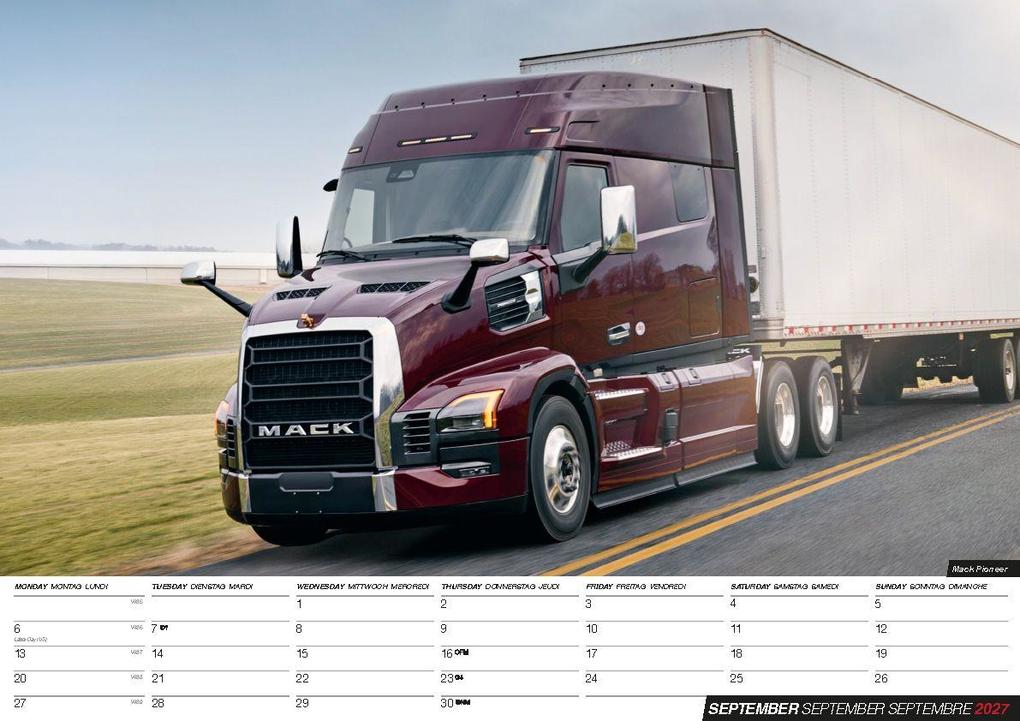 Weitere Ansicht: Trucks Kalender 2027 - LKWs - Lastkraftwagen