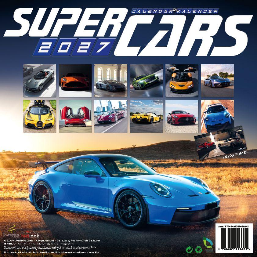 Weitere Ansicht: Super Cars Kalender 2027
