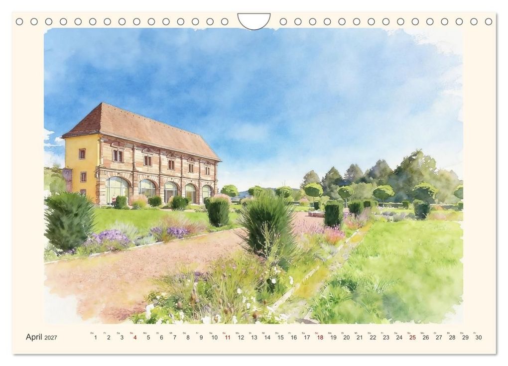 Weitere Ansicht: Charmantes Saarland (Wandkalender 2027 DIN A4 quer), CALVENDO Monatskalender | Claudia Kleemann, Calvendo