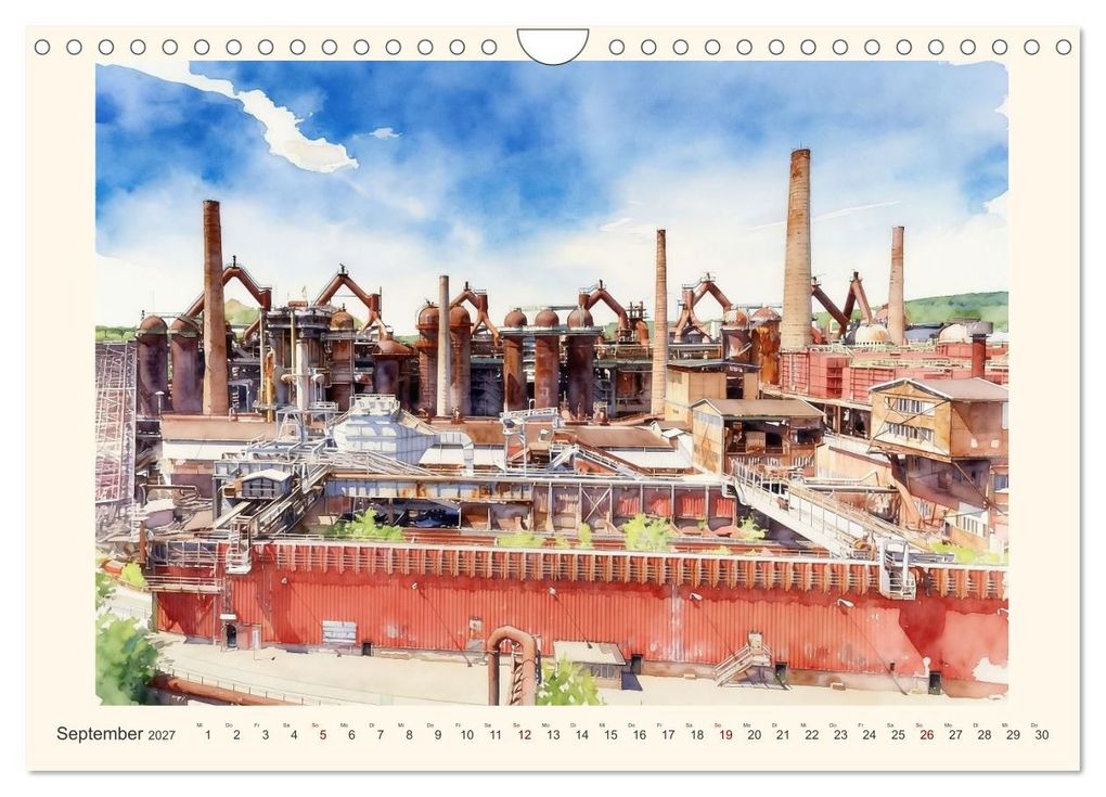 Weitere Ansicht: Charmantes Saarland (Wandkalender 2027 DIN A4 quer), CALVENDO Monatskalender | Claudia Kleemann, Calvendo