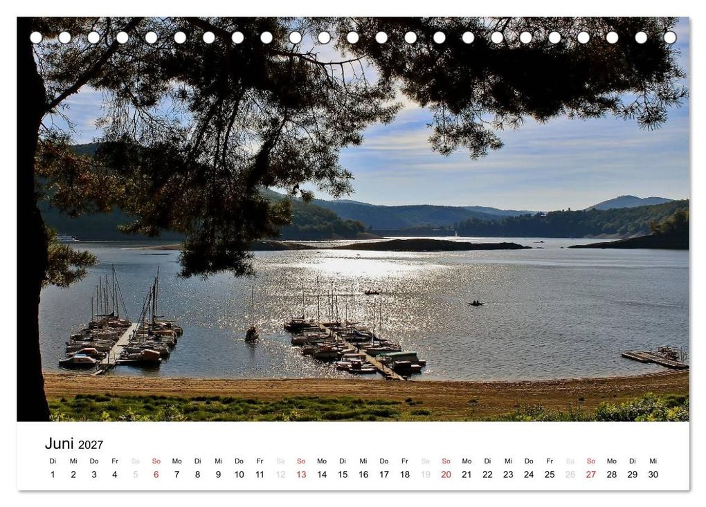 Weitere Ansicht: Mein Edersee 2027 (Tischkalender 2027 DIN A5 quer), CALVENDO Monatskalender | Heike Loß, Calvendo
