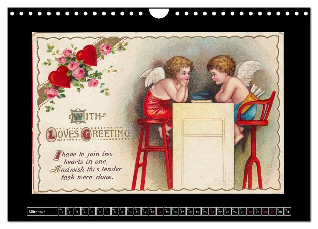 Weitere Ansicht: Liebesboten (Wandkalender 2027 DIN A4 quer), CALVENDO Monatskalender | Martina Berg, Calvendo