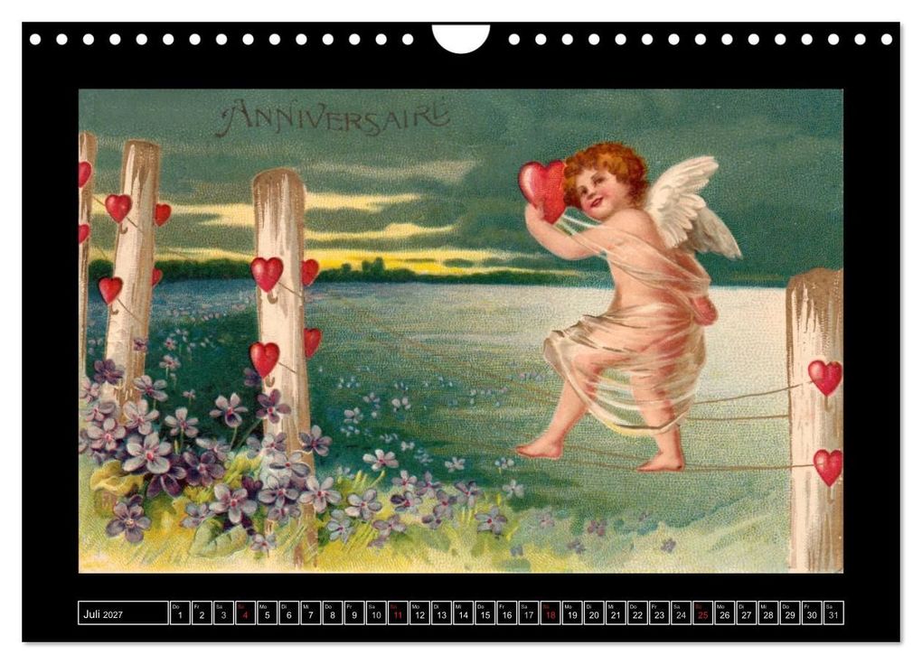 Weitere Ansicht: Liebesboten (Wandkalender 2027 DIN A4 quer), CALVENDO Monatskalender | Martina Berg, Calvendo