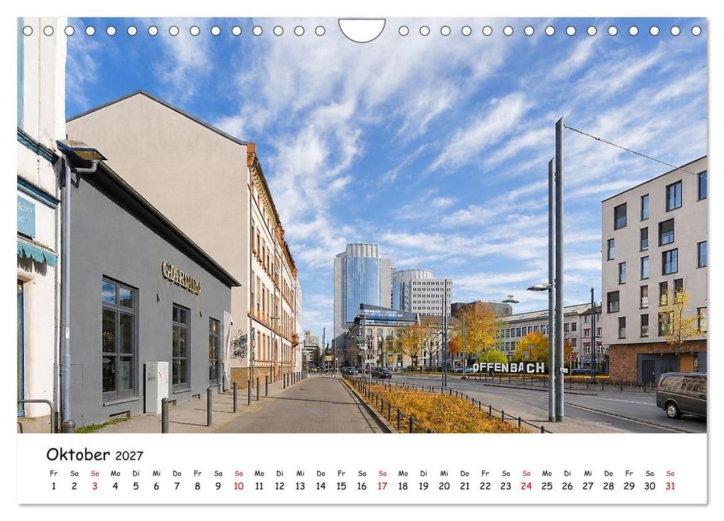 Weitere Ansicht: Offenbach am Main. Moderne und Nostalgie (Wandkalender 2027 DIN A4 quer), CALVENDO Monatskalender | Petrus Bodenstaff, Calvendo