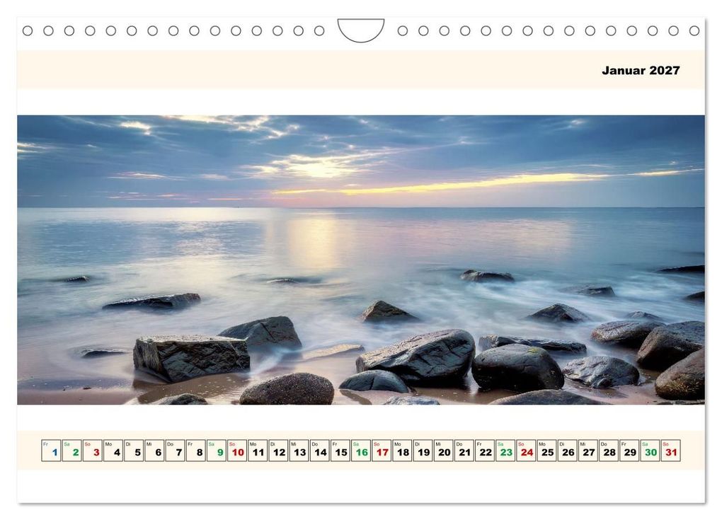 Weitere Ansicht: Am Meer - Panorama (Wandkalender 2027 DIN A4 quer), CALVENDO Monatskalender | Torsten Irmer, Calvendo