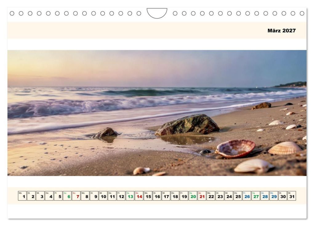 Weitere Ansicht: Am Meer - Panorama (Wandkalender 2027 DIN A4 quer), CALVENDO Monatskalender | Torsten Irmer, Calvendo