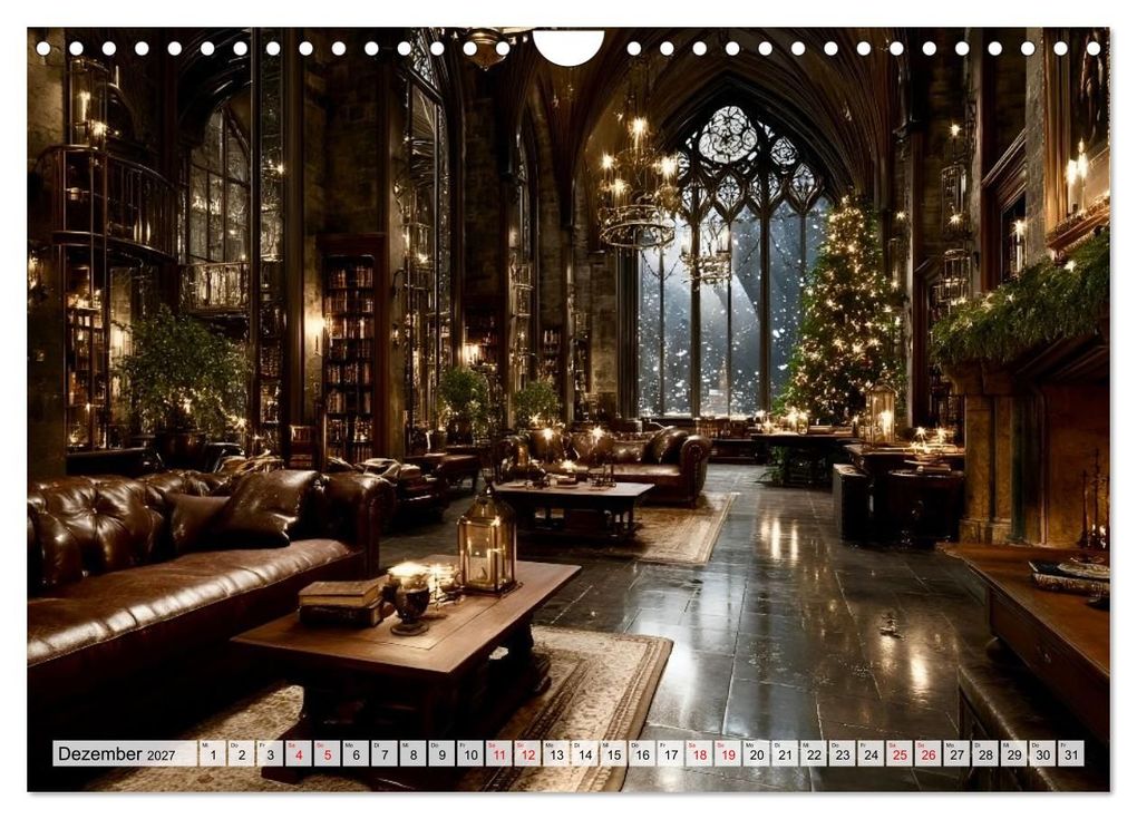 Weitere Ansicht: Geheime Bibliotheken der alten Welt (Wandkalender 2027 DIN A4 quer), CALVENDO Monatskalender | Melissa Blohm, Calvendo