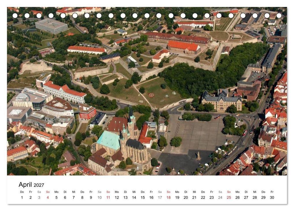 Weitere Ansicht: Thüringen - mit Abstand betrachtet 2027 (Tischkalender 2027 DIN A5 quer), CALVENDO Monatskalender | Monika Müller, Calvendo