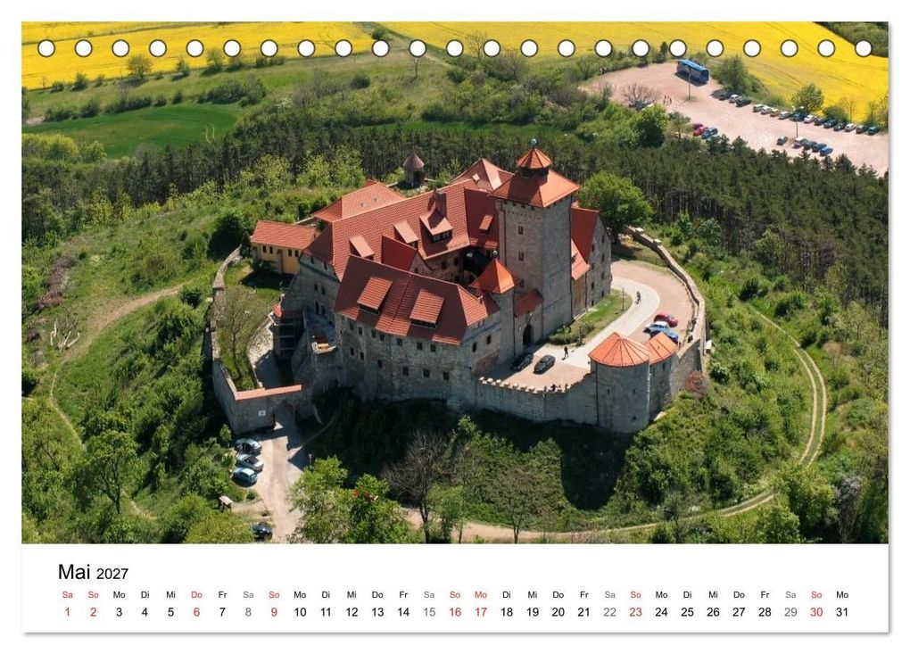 Weitere Ansicht: Thüringen - mit Abstand betrachtet 2027 (Tischkalender 2027 DIN A5 quer), CALVENDO Monatskalender | Monika Müller, Calvendo