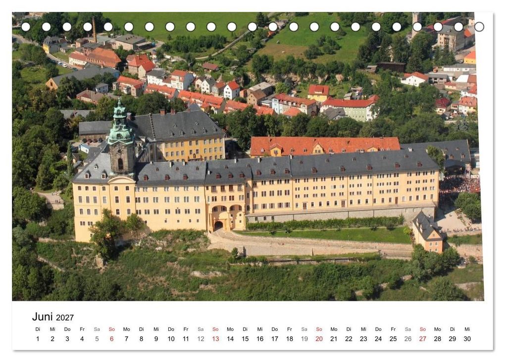 Weitere Ansicht: Thüringen - mit Abstand betrachtet 2027 (Tischkalender 2027 DIN A5 quer), CALVENDO Monatskalender | Monika Müller, Calvendo