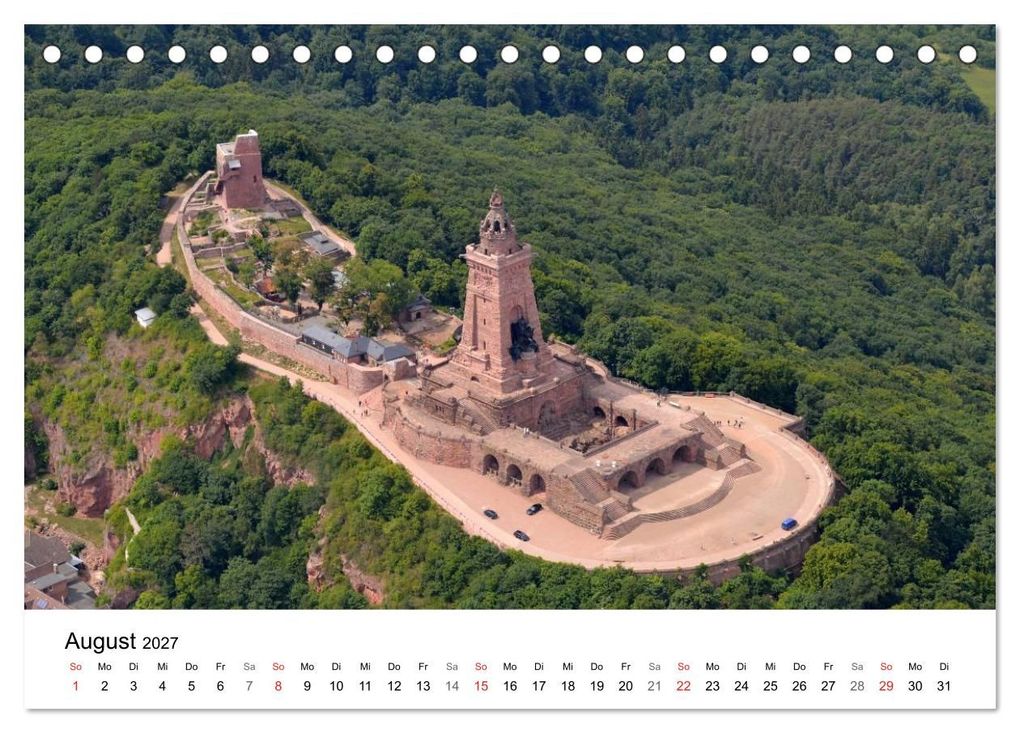 Weitere Ansicht: Thüringen - mit Abstand betrachtet 2027 (Tischkalender 2027 DIN A5 quer), CALVENDO Monatskalender | Monika Müller, Calvendo