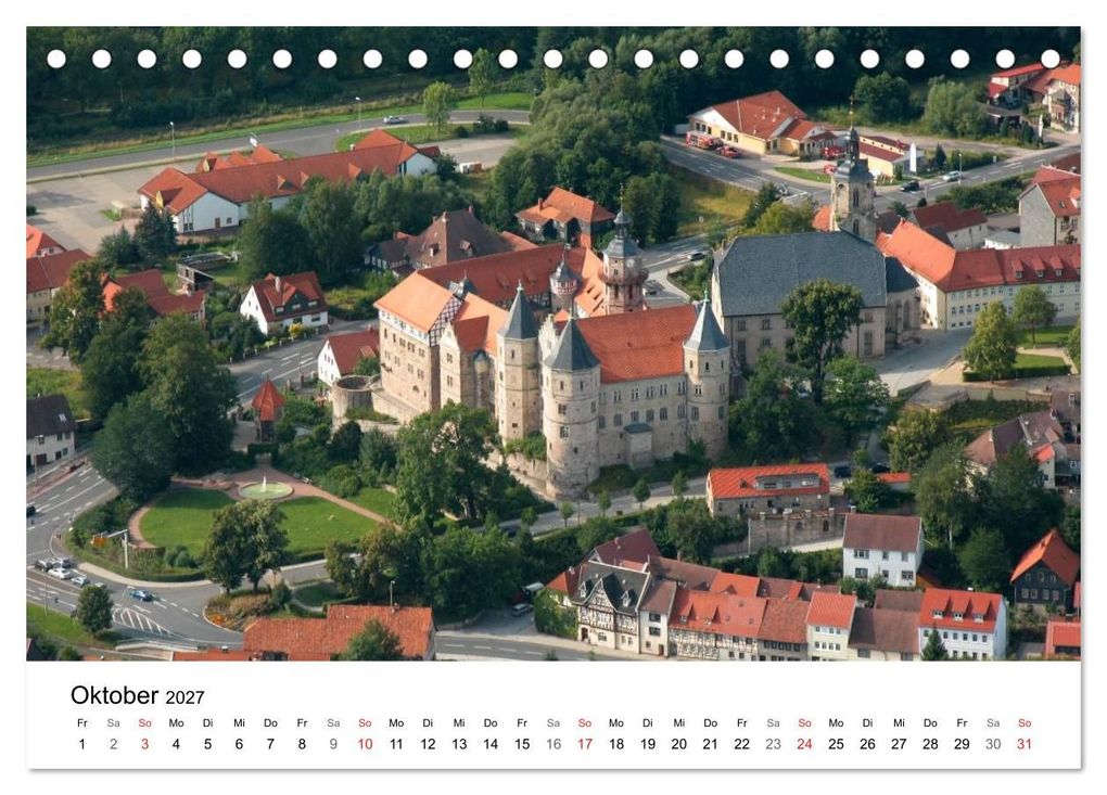 Weitere Ansicht: Thüringen - mit Abstand betrachtet 2027 (Tischkalender 2027 DIN A5 quer), CALVENDO Monatskalender | Monika Müller, Calvendo