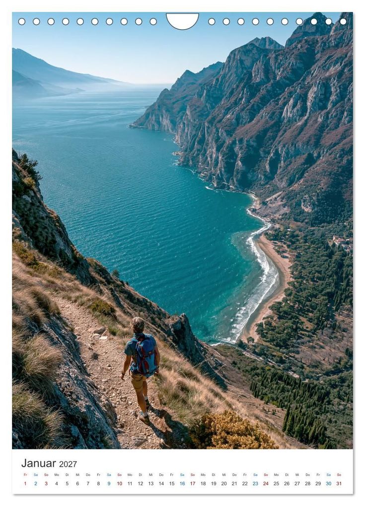 Weitere Ansicht: Gardasee Panorama (Wandkalender 2027 DIN A4 hoch), CALVENDO Monatskalender | Steffen Gierok-Latniak, Calvendo