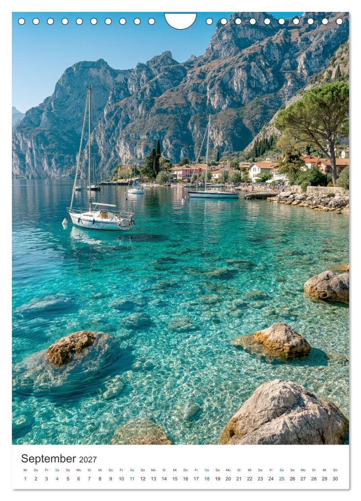 Weitere Ansicht: Gardasee Panorama (Wandkalender 2027 DIN A4 hoch), CALVENDO Monatskalender | Steffen Gierok-Latniak, Calvendo