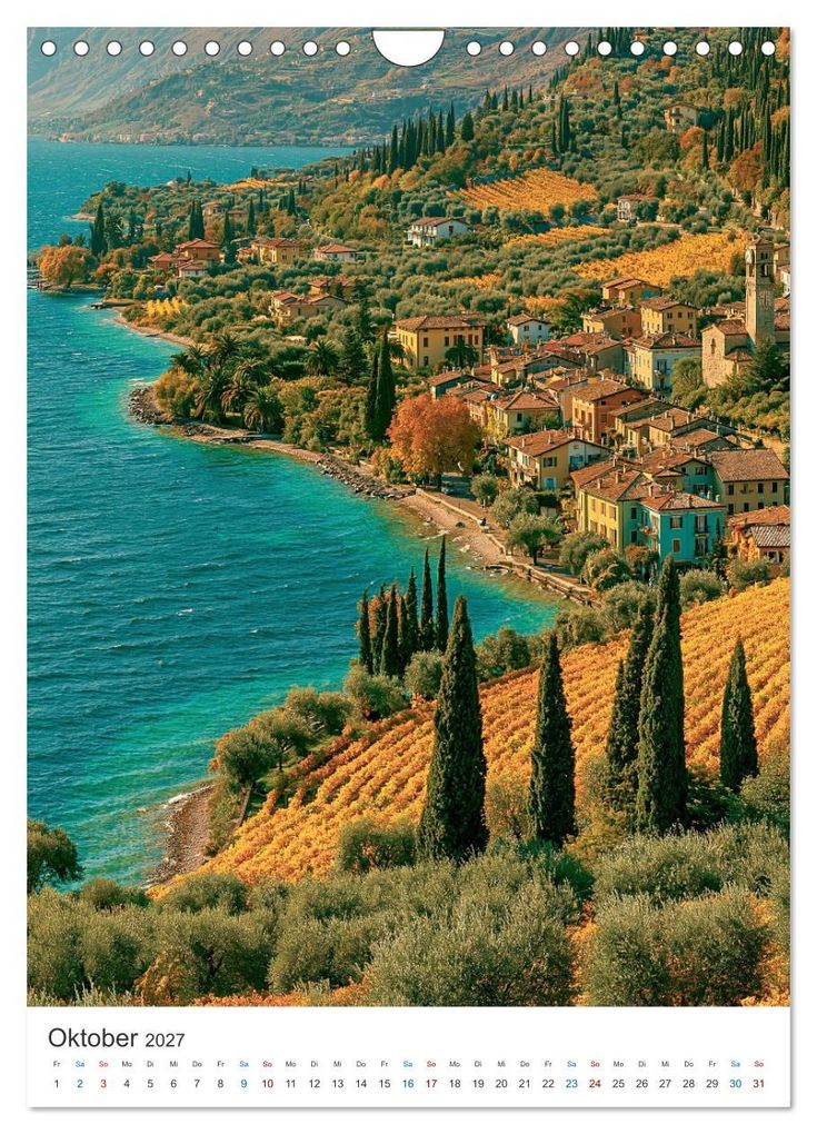 Weitere Ansicht: Gardasee Panorama (Wandkalender 2027 DIN A4 hoch), CALVENDO Monatskalender | Steffen Gierok-Latniak, Calvendo