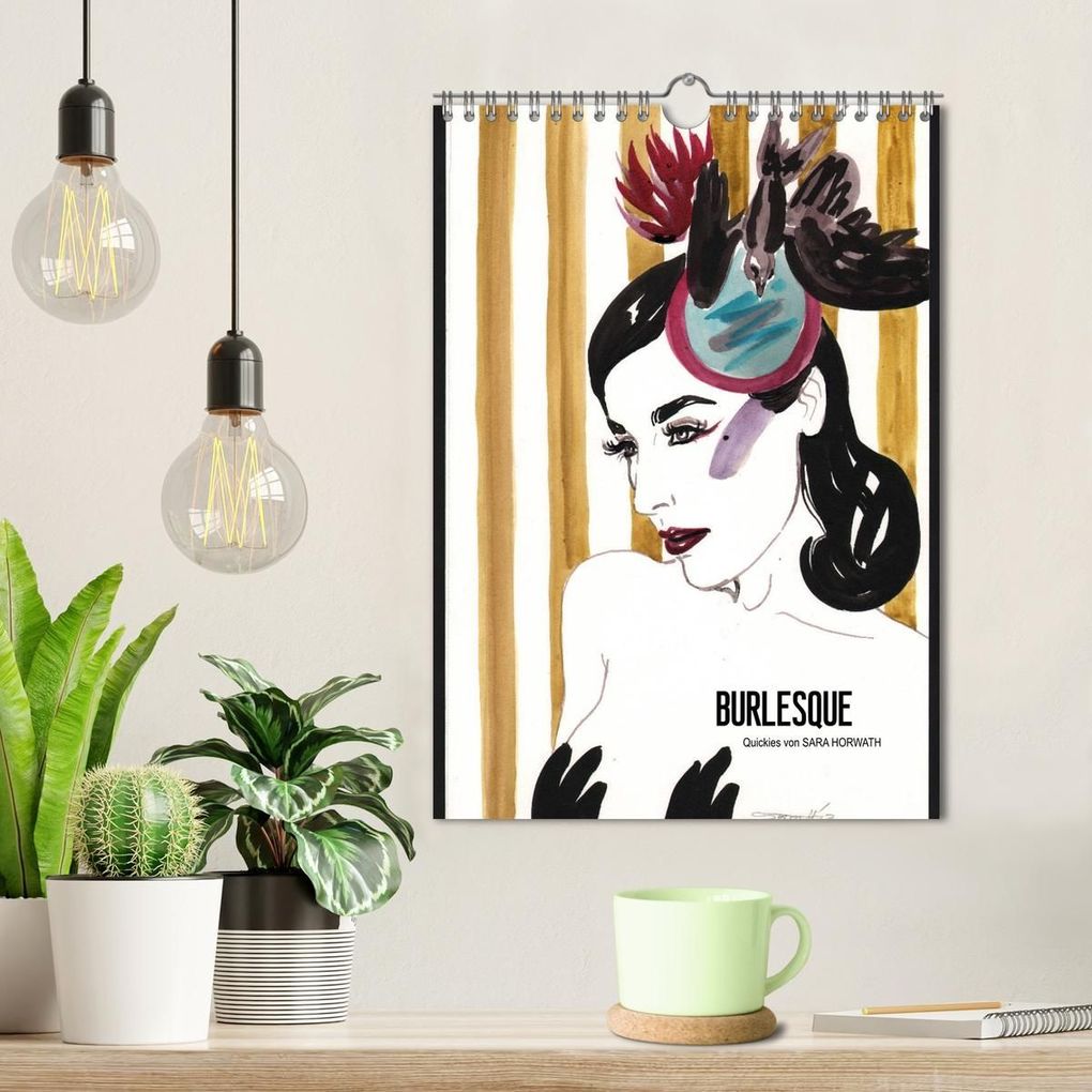 Weitere Ansicht: Burlesque - Quickies von Sara Horwath, der Klassiker (Wandkalender 2027 DIN A4 hoch), CALVENDO Monatskalender | Sara Horwath Burlesque up your wall, Calvendo